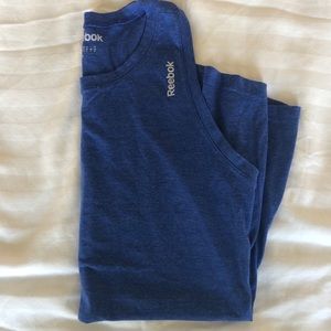 Blue Reebok Workout Top